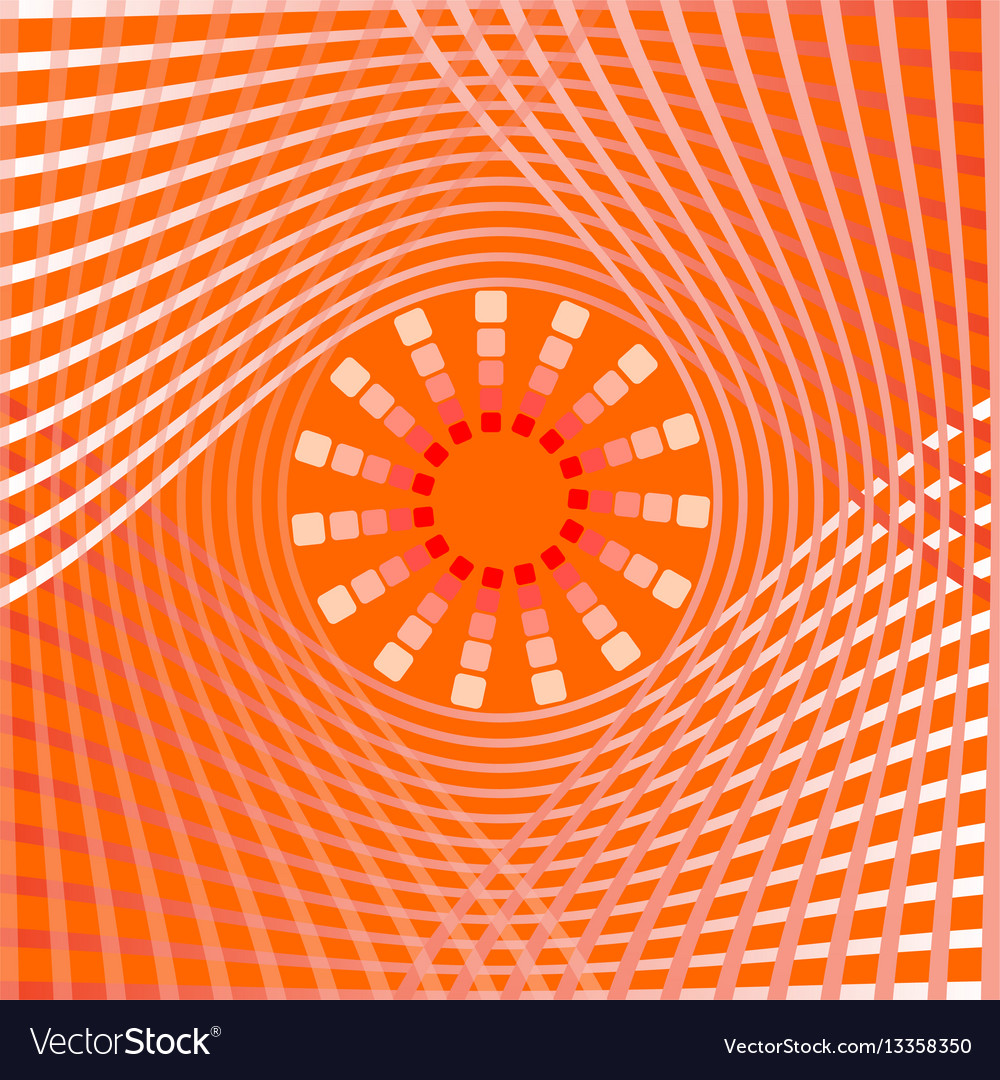 Orange abstract background tile with overlapping