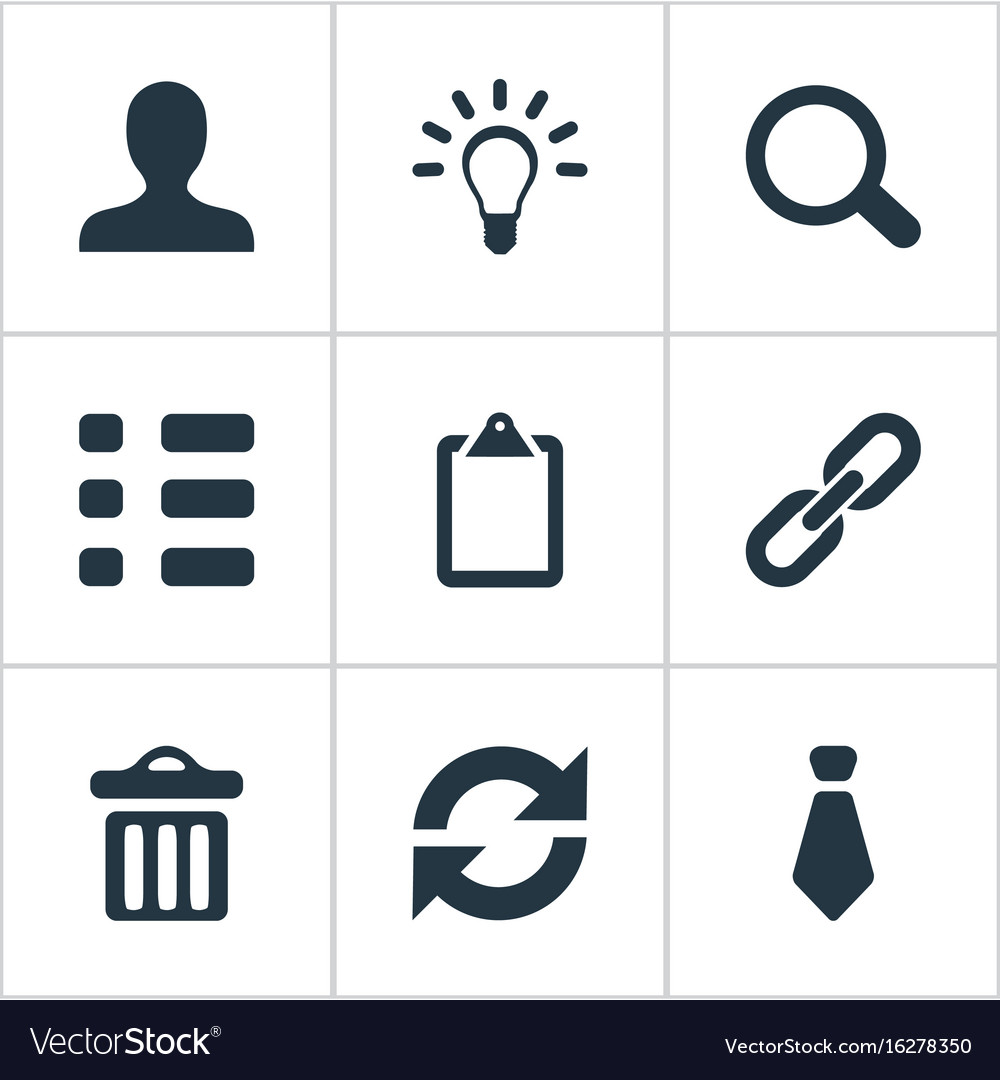 Set of simple interaction