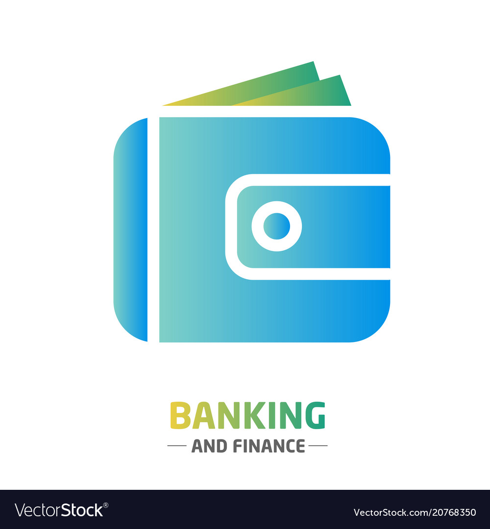 Shape design finance icon banking wallet