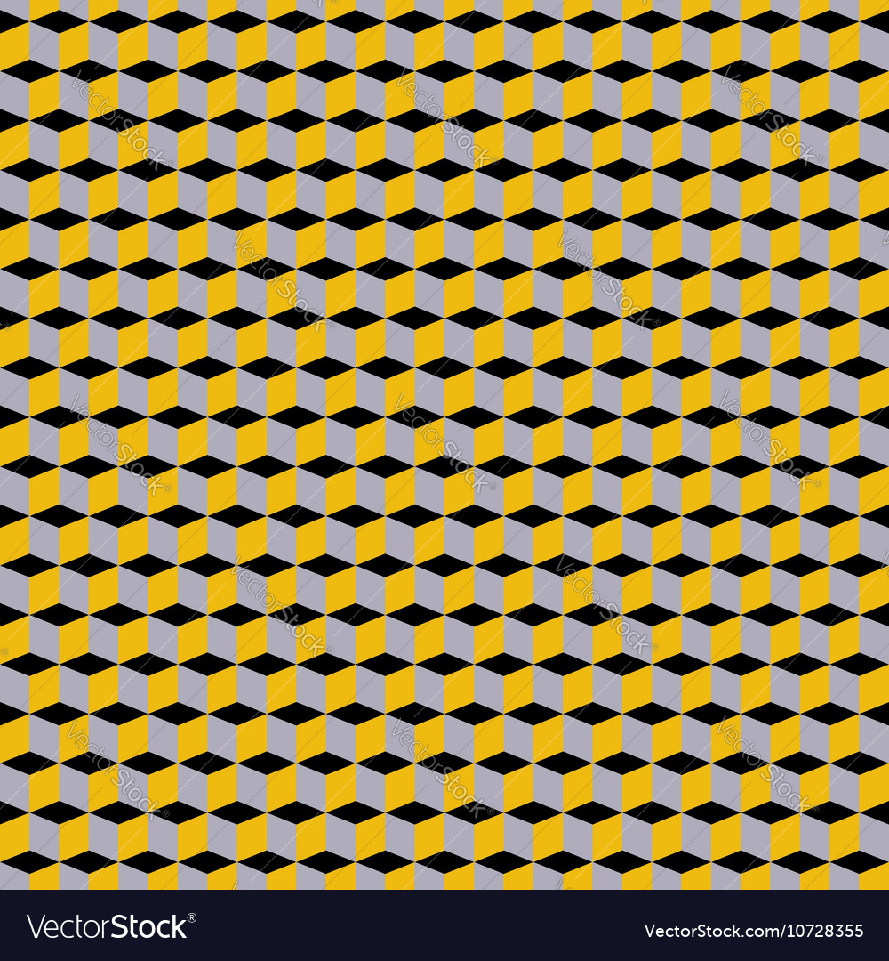 Geometric Cube Pattern