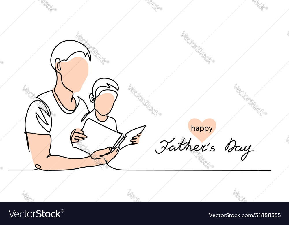 Happy fathers day background web banner