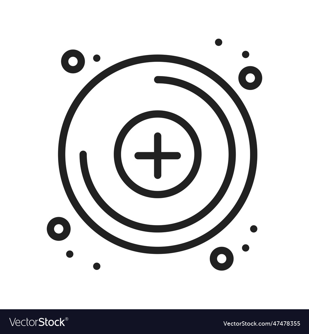 Molecular electronicsicon image Royalty Free Vector Image