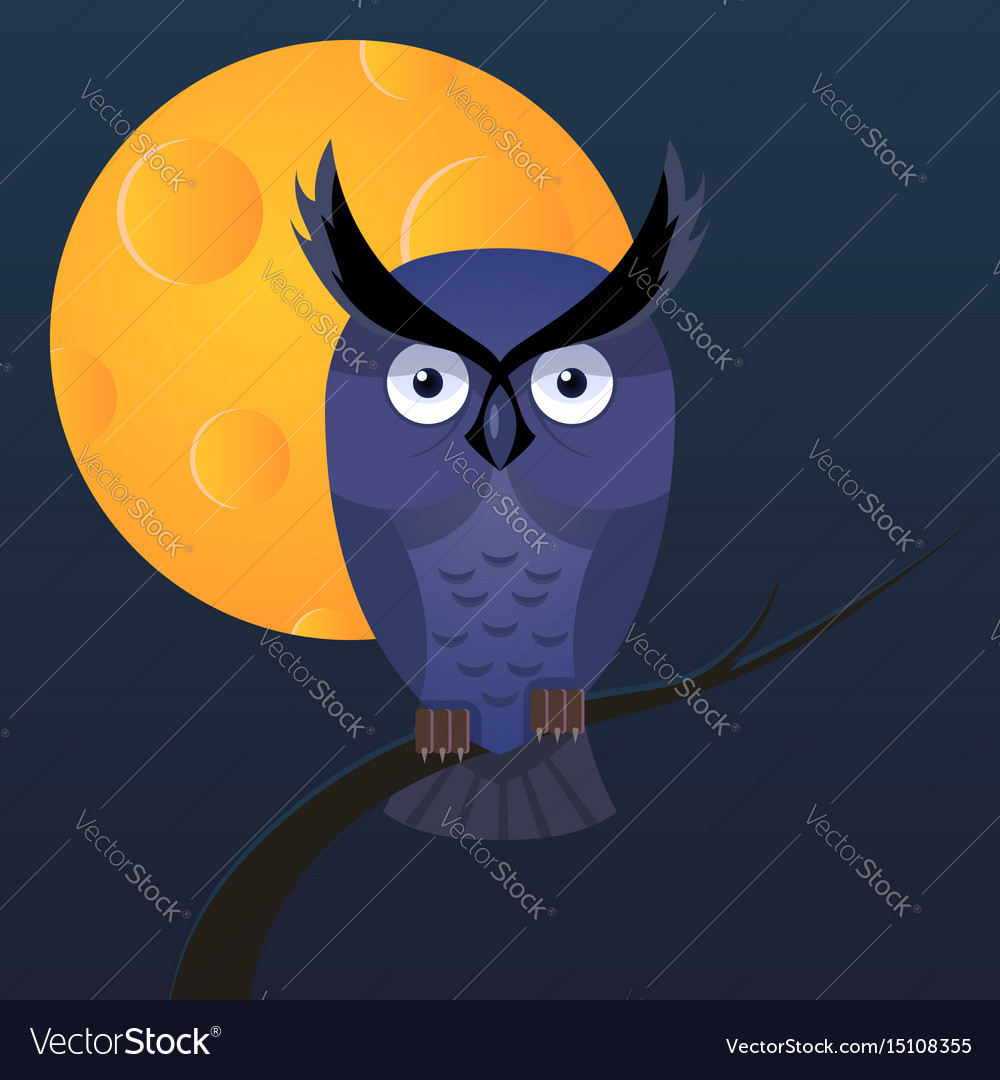 Owl moon cartoon