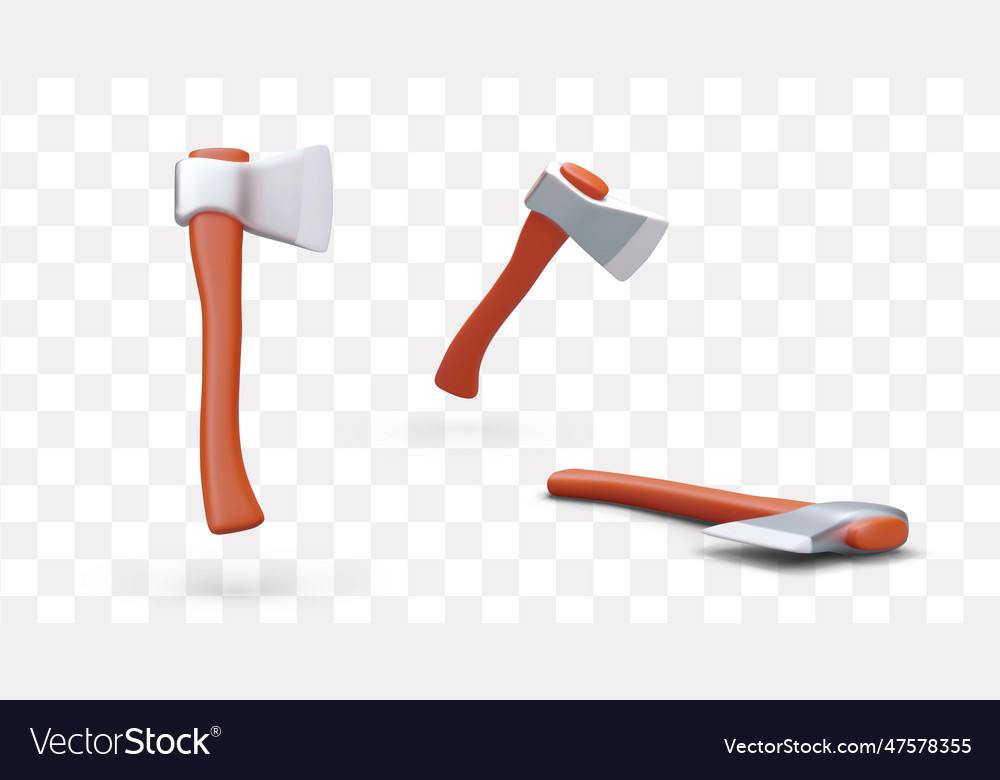 Set of isometric axes in different positions vector image Set of isometric axes in different positions