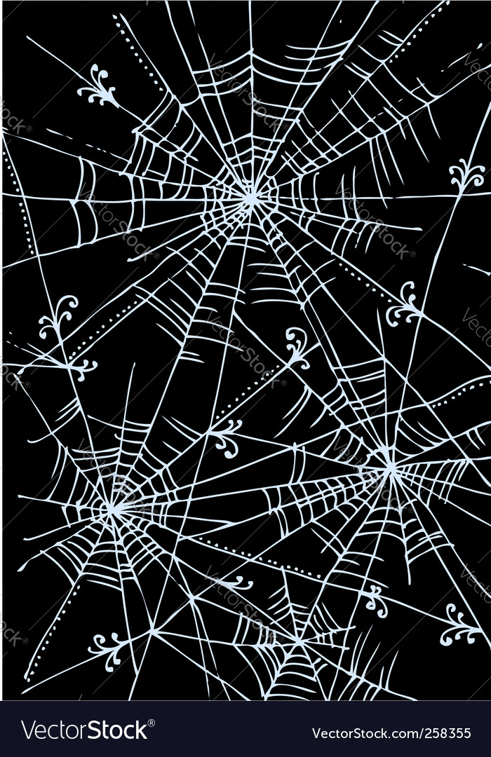 Spider web background