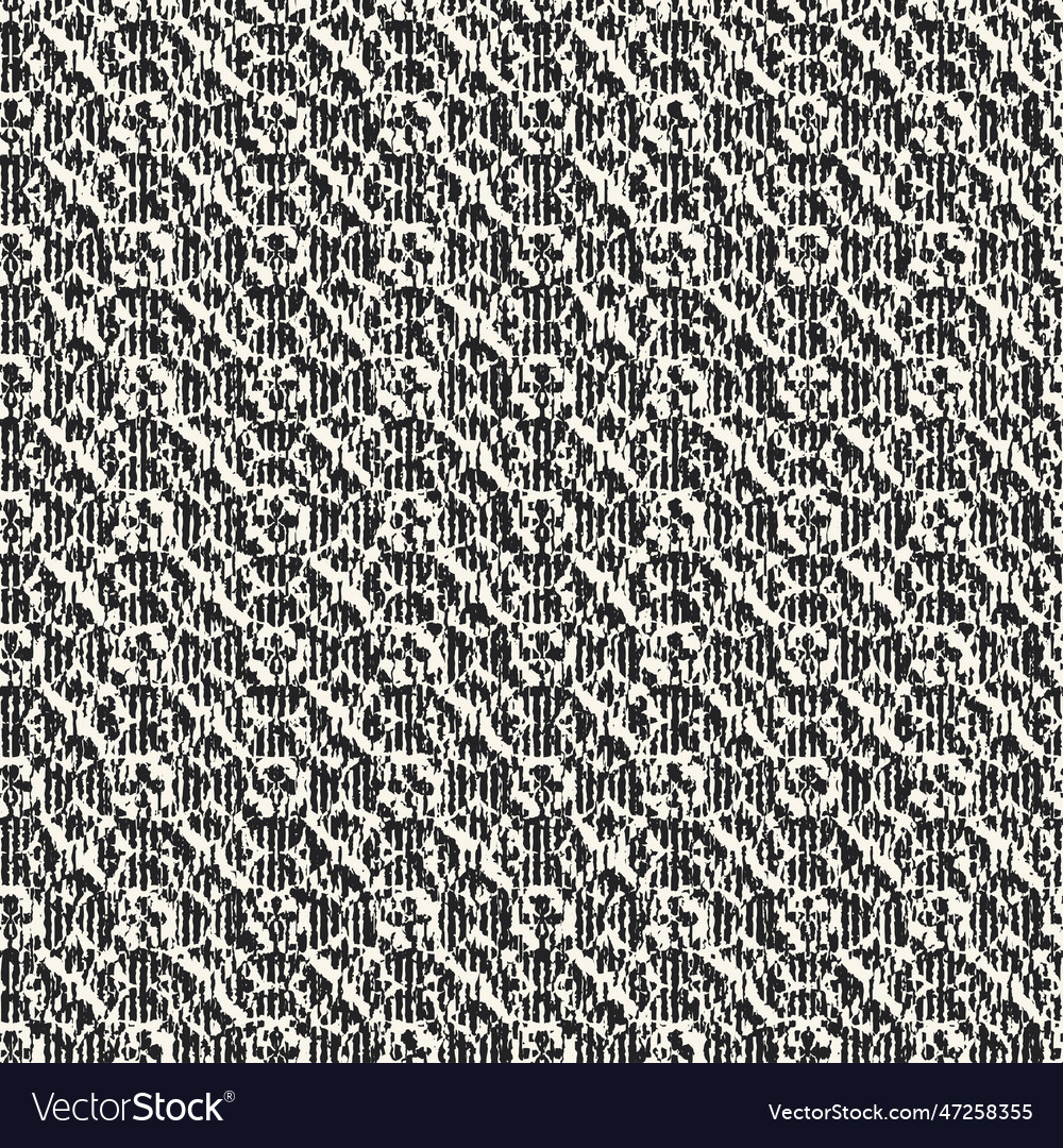Variegated textured kaleidoscopic pattern vector image Variegated textured kaleidoscopic pattern