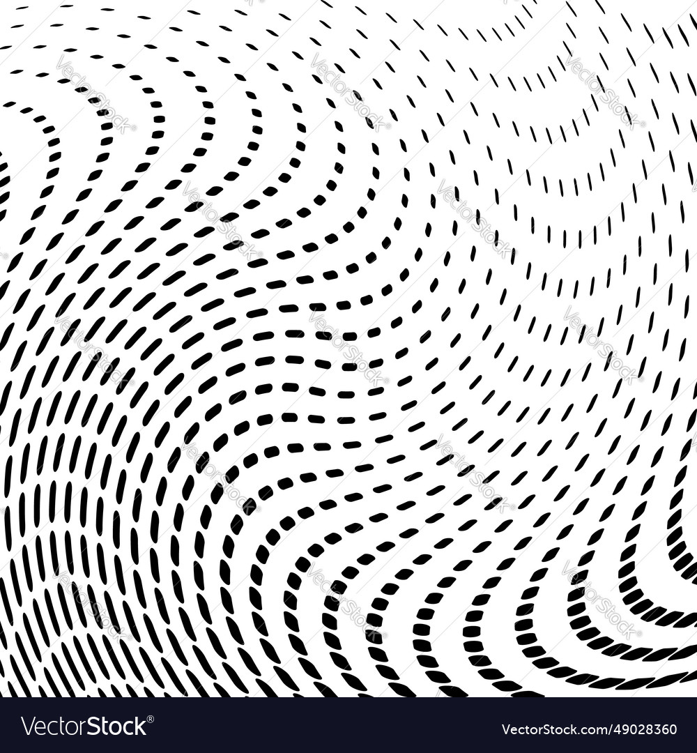 Abstract halftone dashed lines vector image Abstract halftone dashed lines
