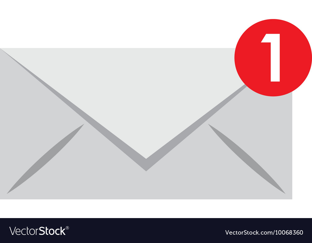 Envelope isolated icon design