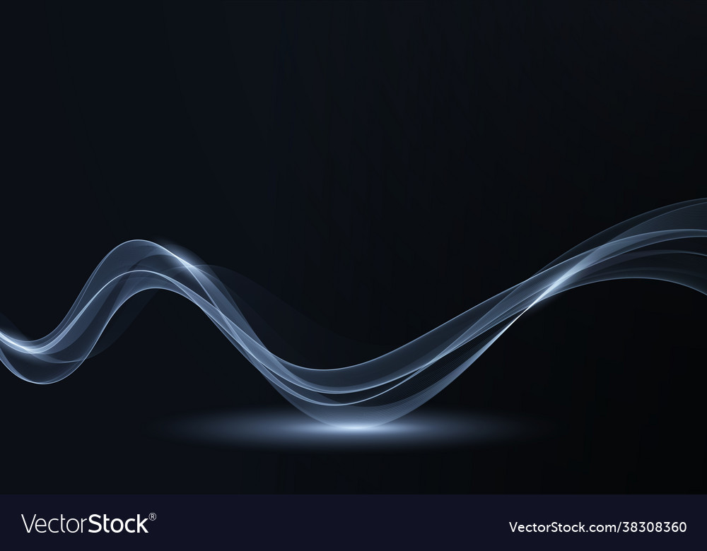 Realistic smoke on black