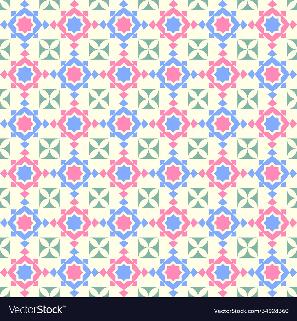 Seamless geometric abstract patterns