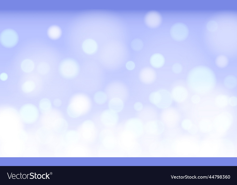 Snow and cloud bokeh soft light background