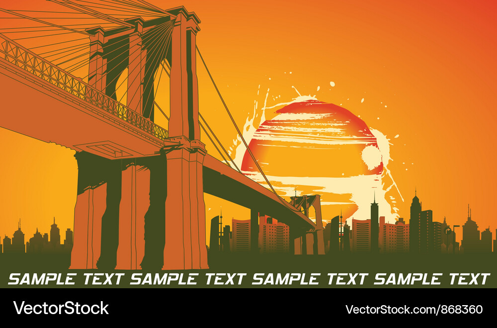 Urban Royalty Free Vector Image - VectorStock