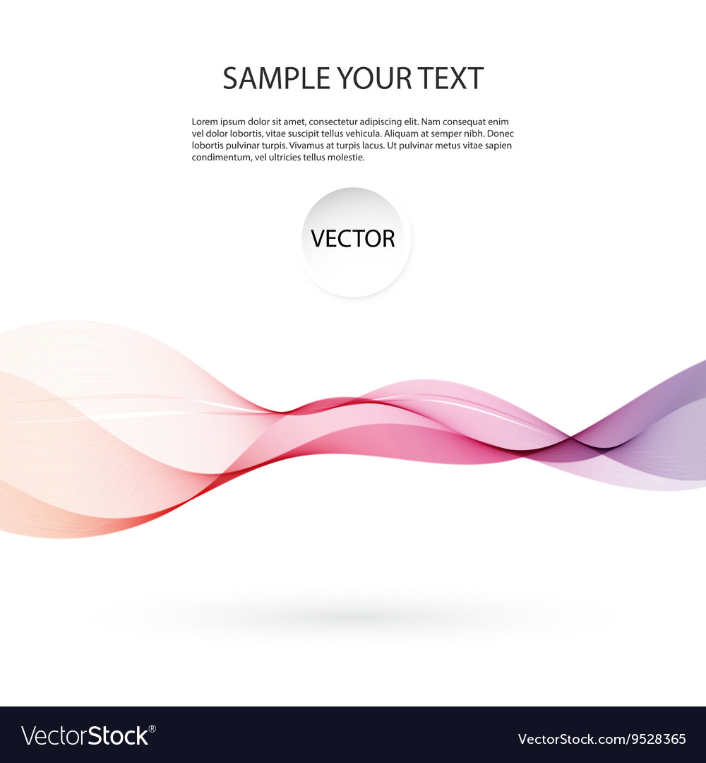 Abstract colorful background with wave