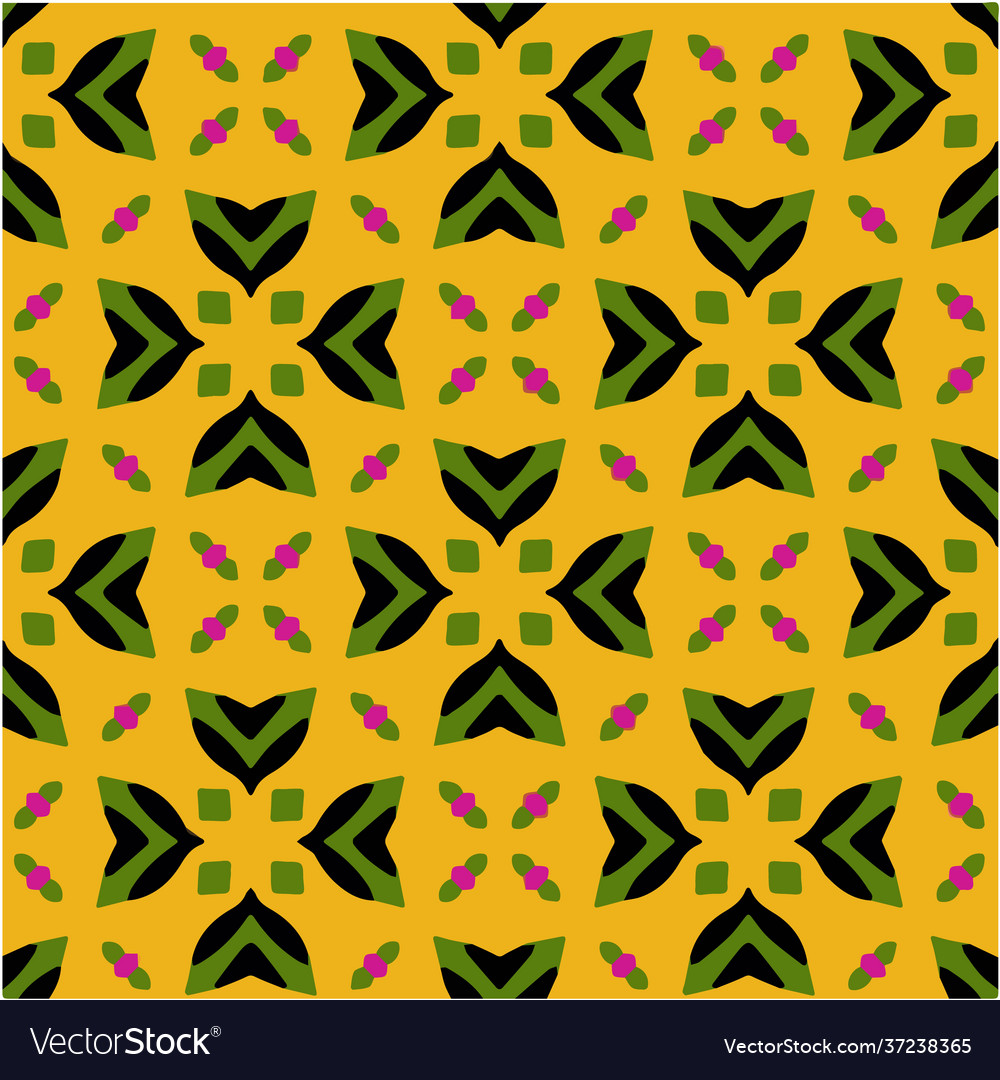 Geometrisches Muster mit dreieckigen Elementen Vector Image Geometrisches Muster mit dreieckigen Elementen