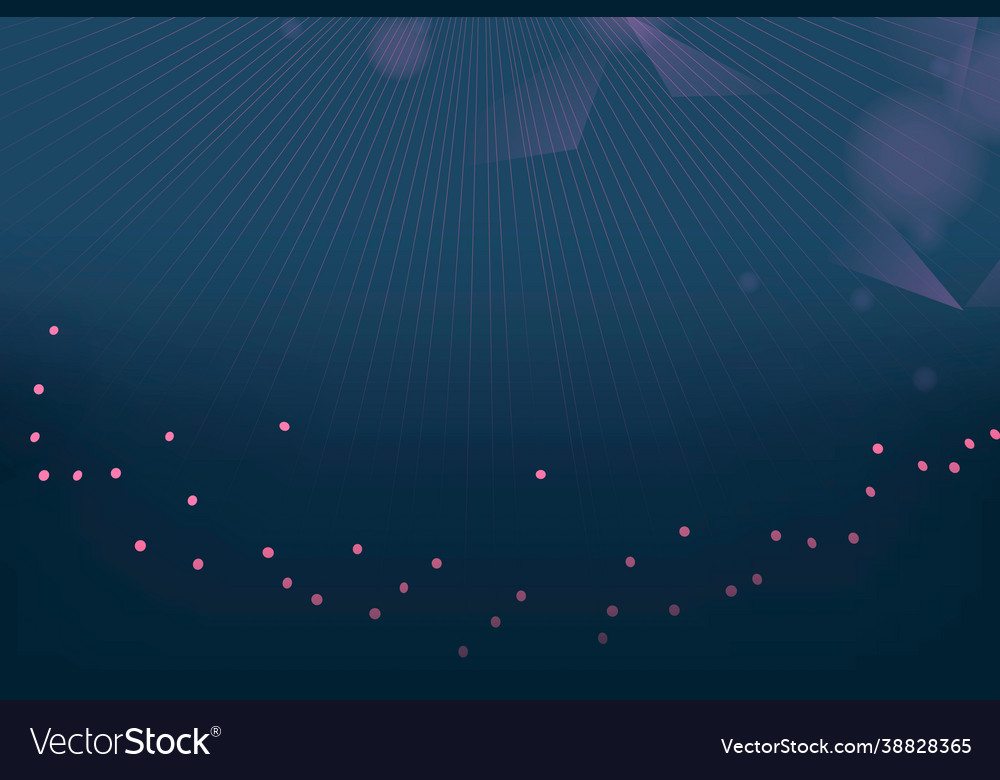 Technology abstract background with particle lines Vector Image Technology abstract background with particle lines