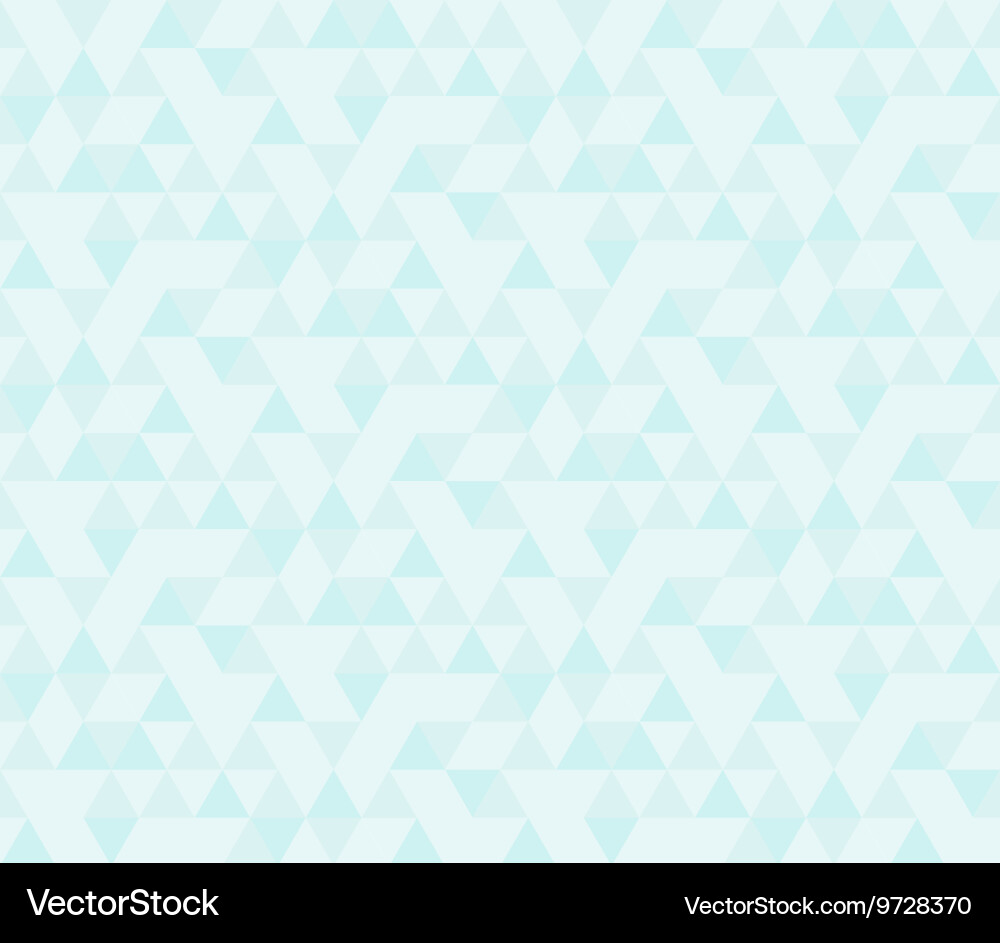 Abstract geometric triangle pattern background Vector Image