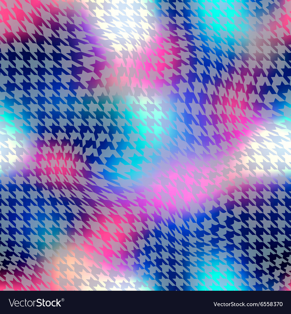 Blur hounds-tooth pattern