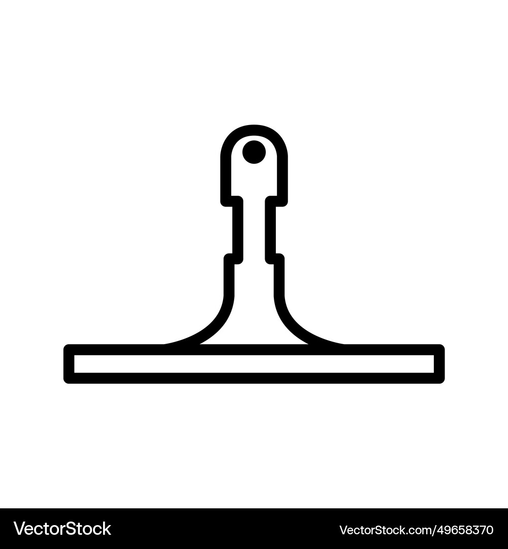 Glass cleaner line icon logo image Royalty Free Vector Image