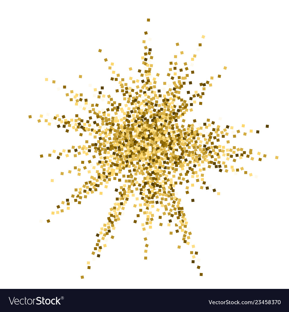 Gold glitter luxury sparkling confetti scattered