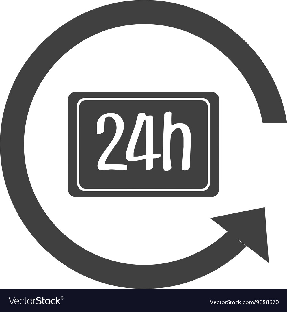 Time and clock isolated icon