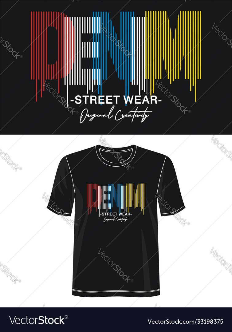 Denim vector image Denim