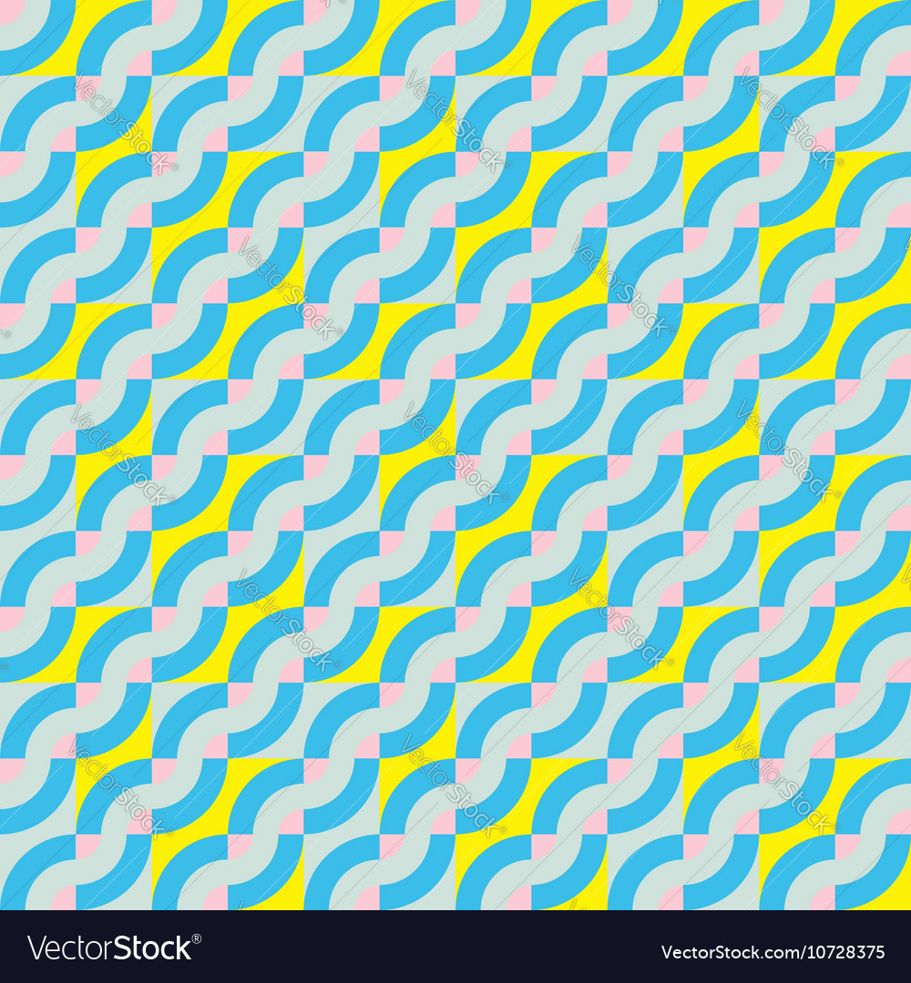 Dynamic Geometric Waves Pattern
