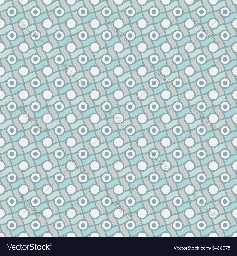 Retro pattern with lines and circles