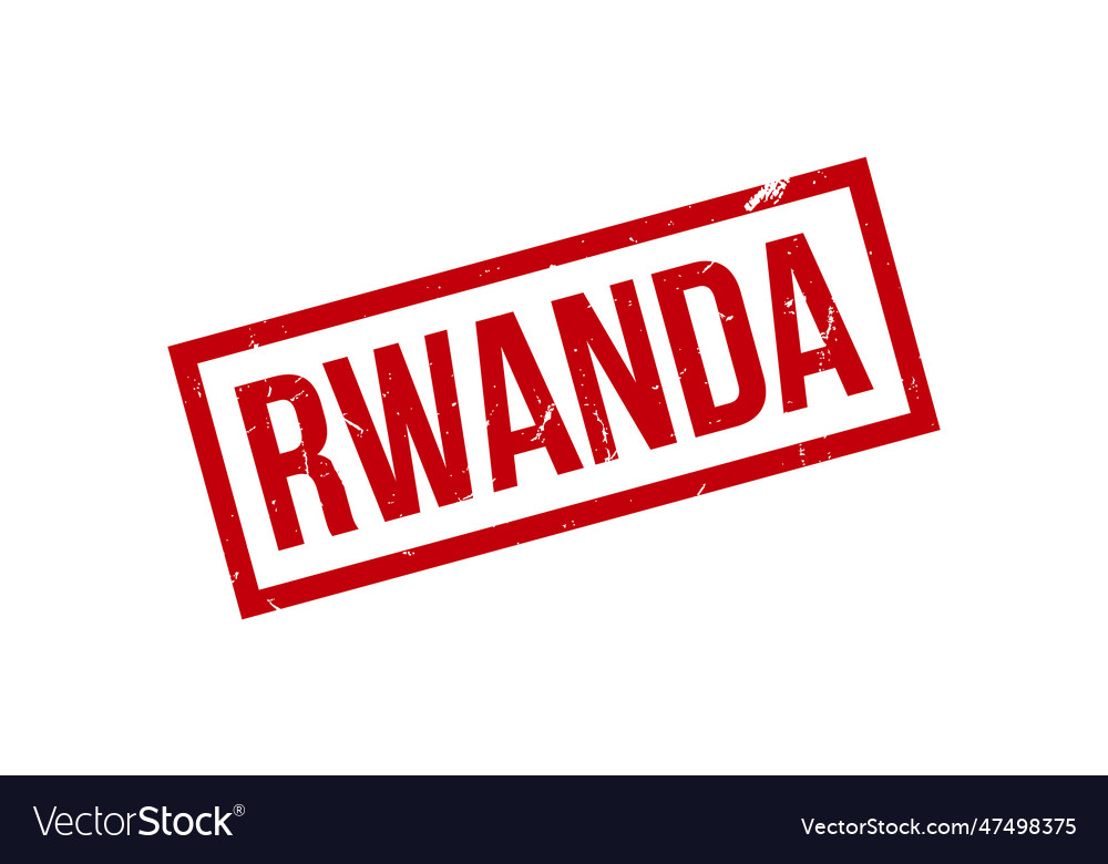 Rwanda rubber stamp seal