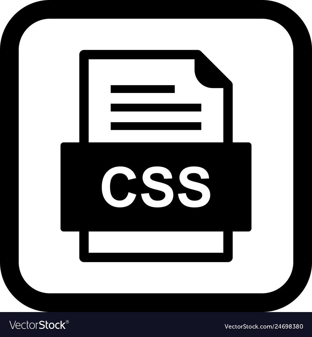 Css file document icon