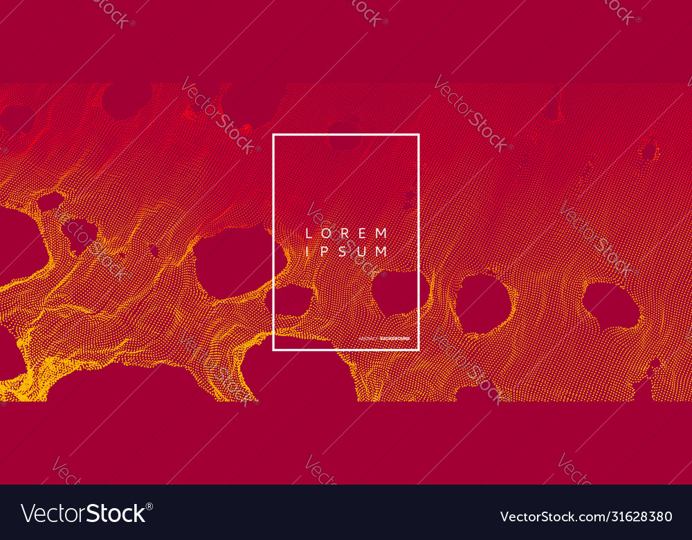 Dynamic Particle Grid Background