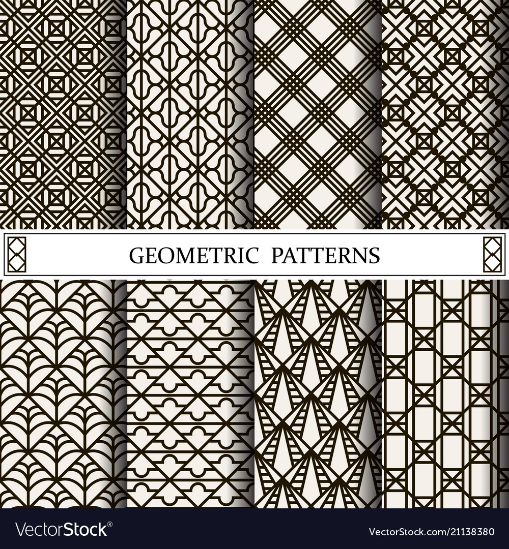 Geometric patternpattern fills web page Vector Image Geometric patternpattern fills web page