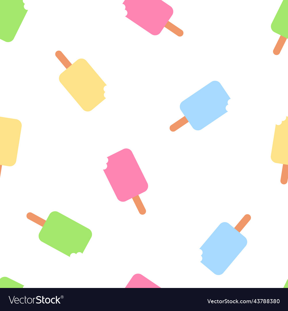 Ice cream cute pattern