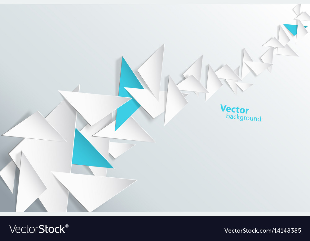 Abstract background created with triangles