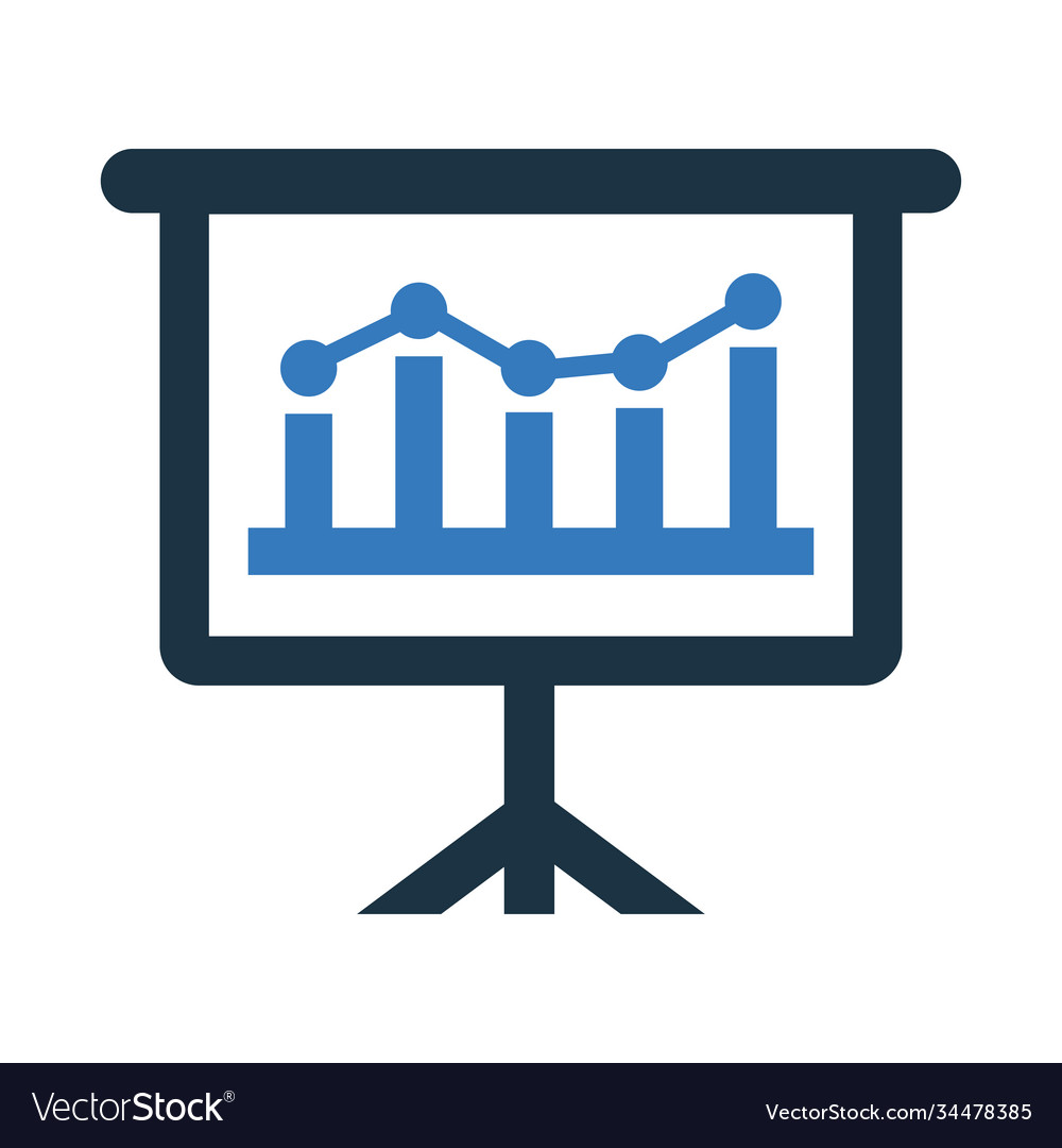 Analytics statistics icon graphics