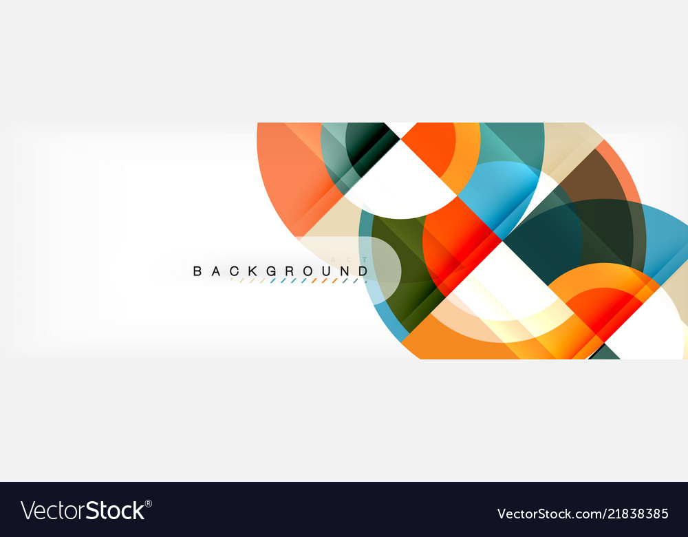 Circular abstract background Royalty Free Vector Image