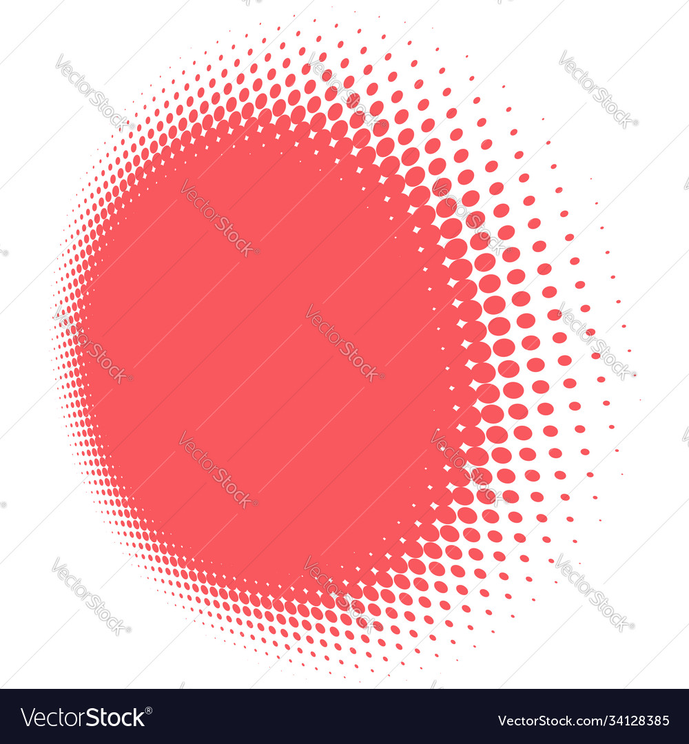 Colorful halftone pattern texture in 3d Vector Image Colorful halftone pattern texture in 3d