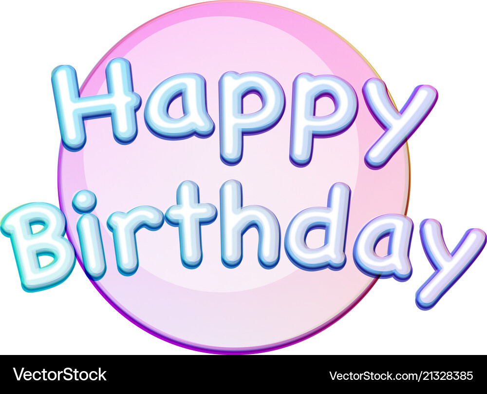 Happy Birthday Banner Royalty Free Vector Image