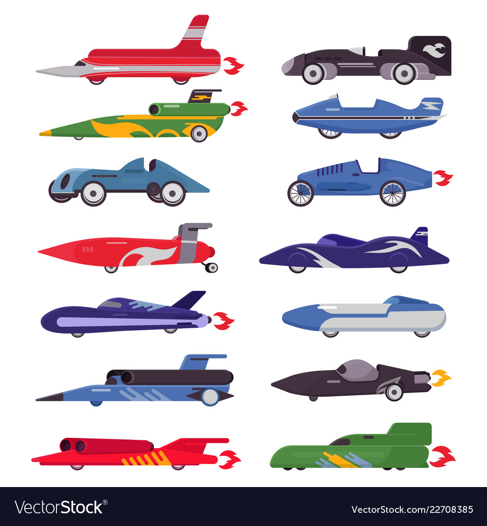 Race Car Racing Sdcar On A Track And Royalty Free Vector Race Car Racing Sdcar On A Track And Vector Image