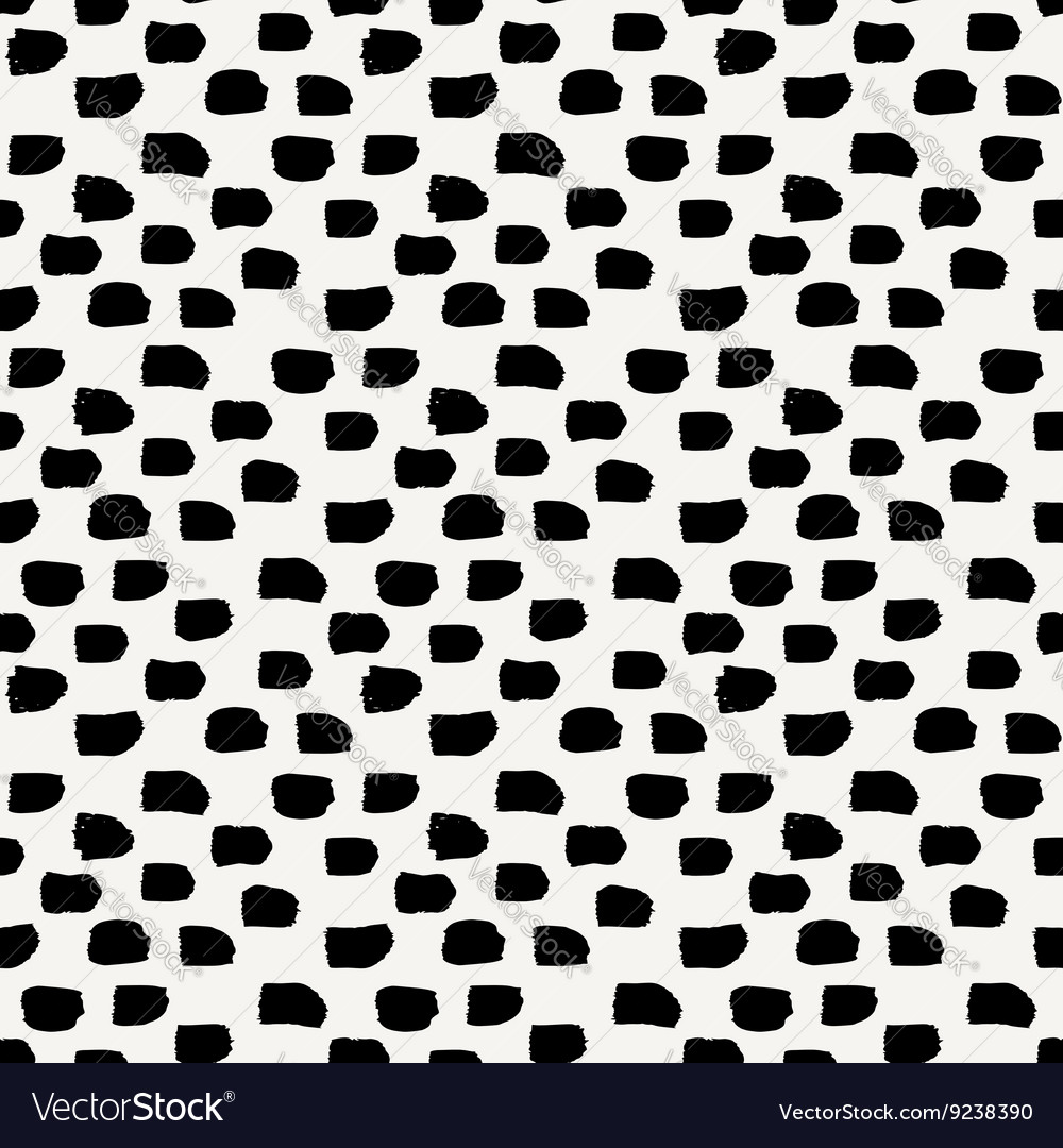 Hand Drawn Abstract Seamless Pattern Royalty Free Vector