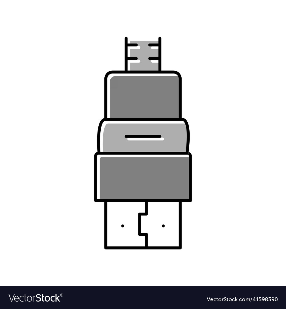 Hdmi cable color icon