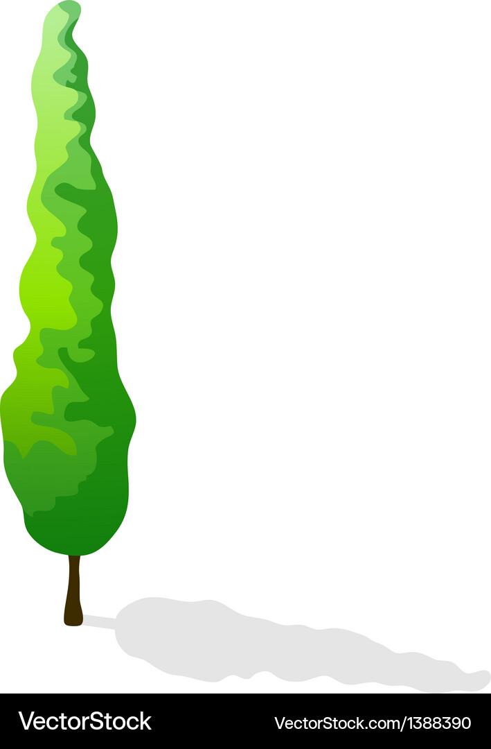 Icon tree Royalty Free Vector Image - VectorStock