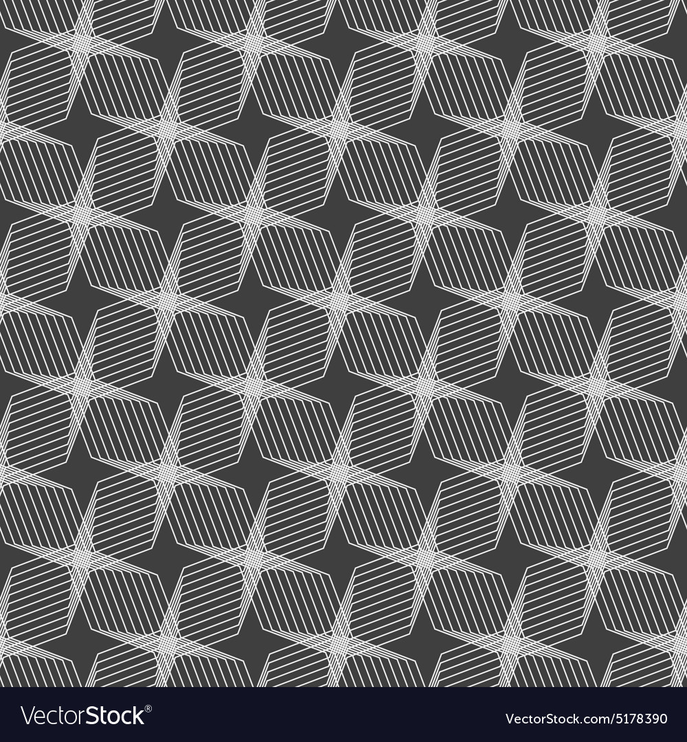 Monochrome pattern with light gray intersecting