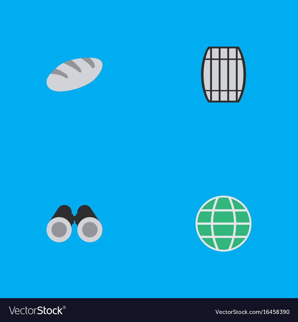 Set of simple relax icons