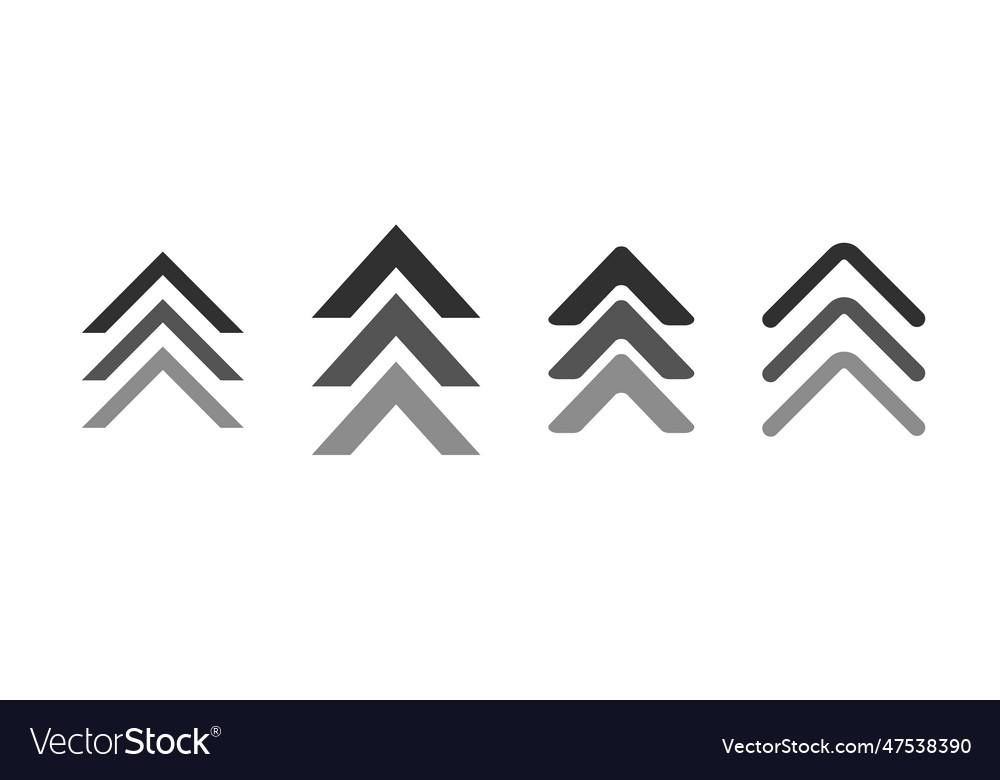 Swipe up set of buttons for social media Vector Image Swipe up set of buttons for social media