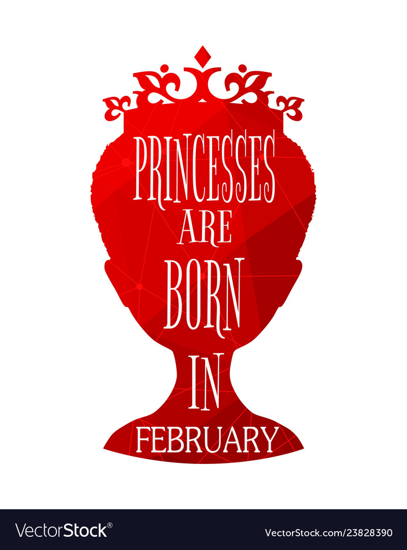 Vintage queen silhouette motivation quote vector image Vintage queen silhouette motivation quote