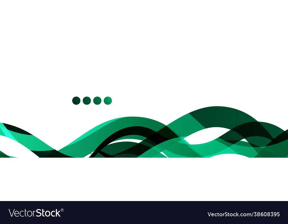 Abstract background - transparent overlapping wavy