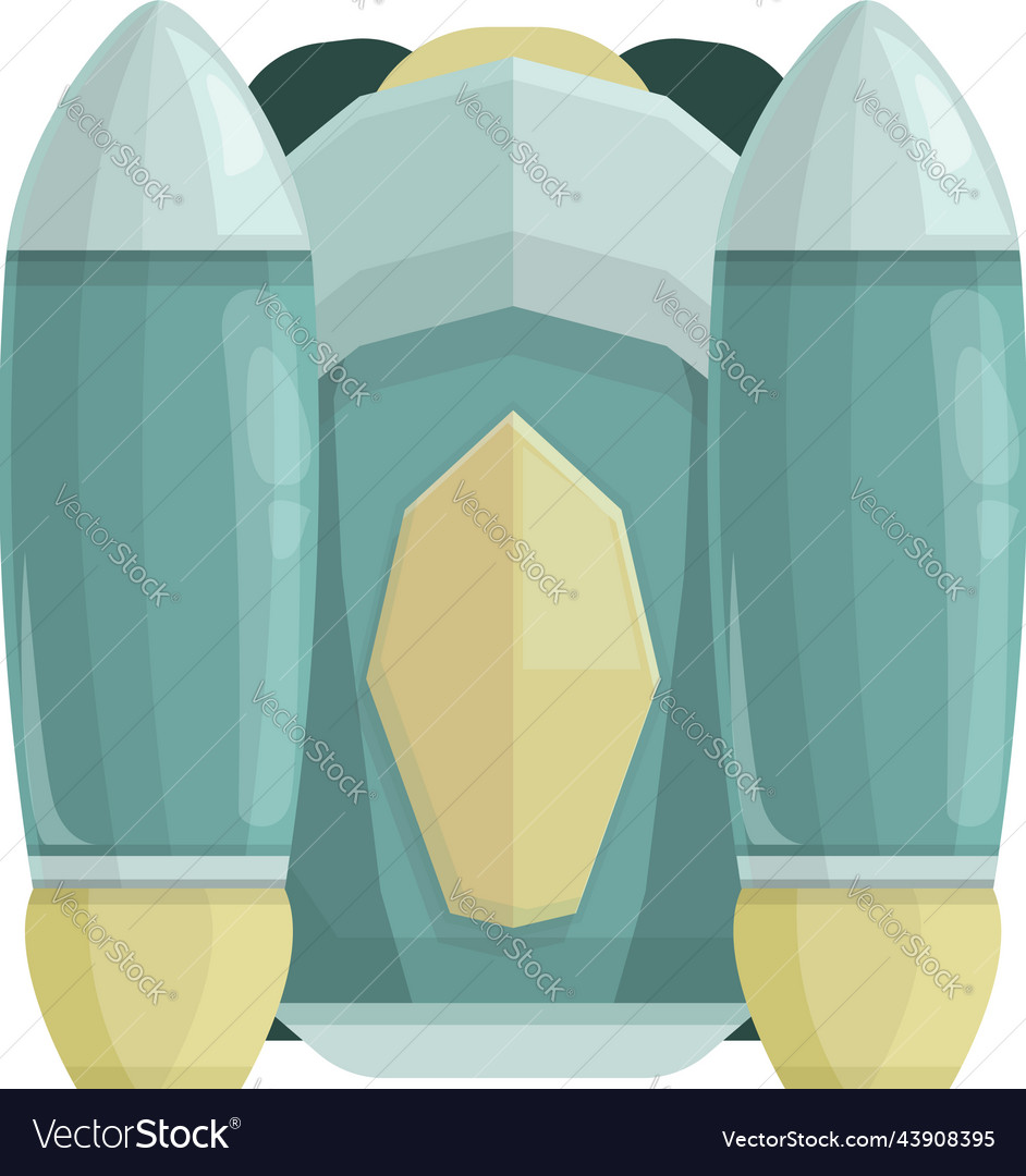 Action Jetpack Icon Cartoon Rakete Boost