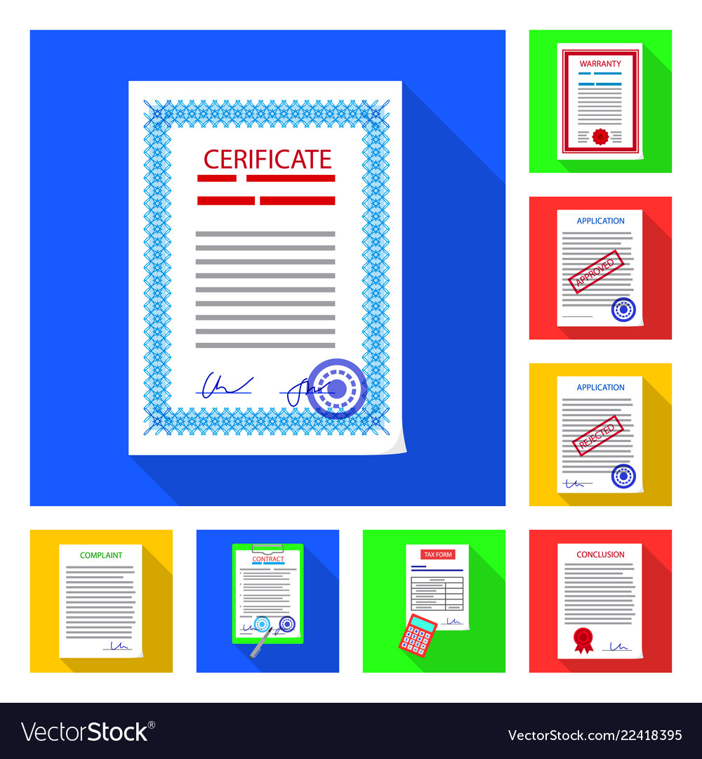 Form and Document Icon Set