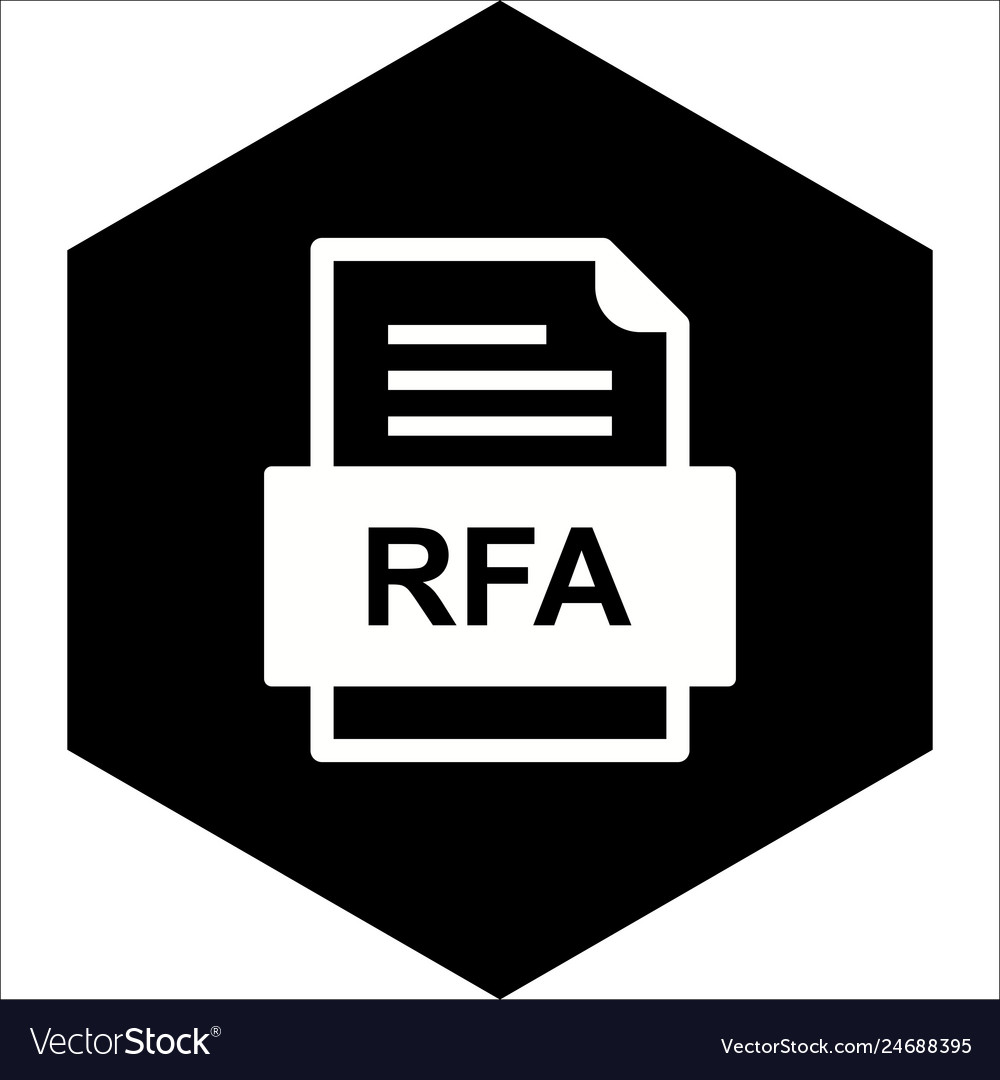 Rfa file document icon