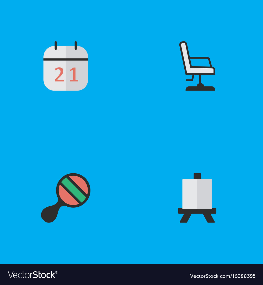 Set of simple knowledge icons